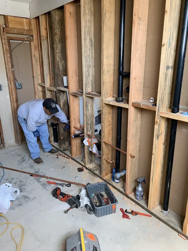 Commercial rough-in plumbing for Water Heater Replacement in Fairburn